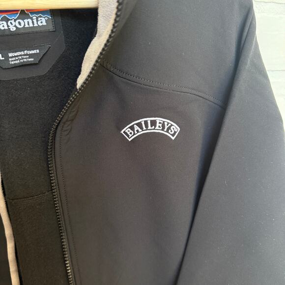 Vintage Patagonia Women's Full Zip Up Soft Shell Jacket Bailey's Promo -sz L - Picture 4 of 10